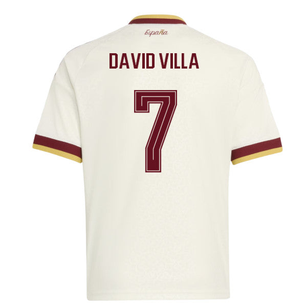 2026-2027 Spain Away Shirt (Kids) (David Villa 7)_0