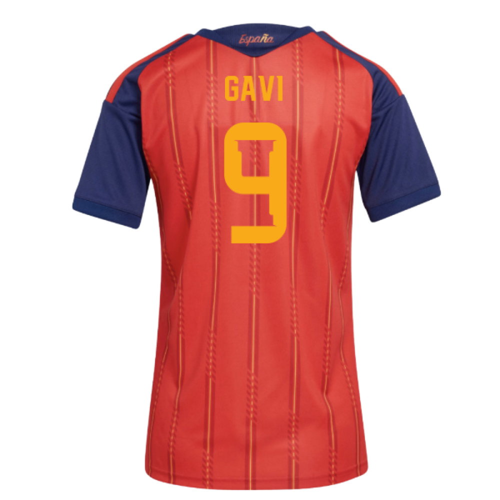 2026-2027 Spain Home Shirt (Womens) (Gavi 9)_0