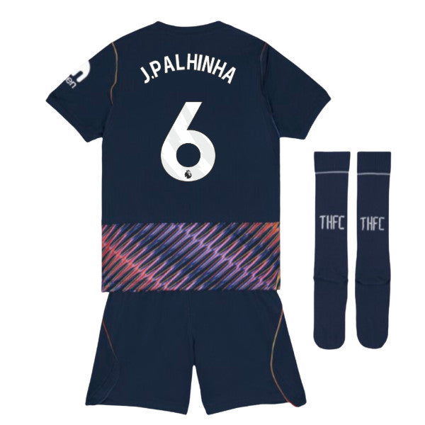 2026-2027 Tottenham Away Little Kids Mini Kit (J.Palhinha 6)_0