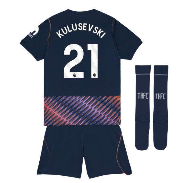 2026-2027 Tottenham Away Little Kids Mini Kit (Kulusevski 21)_0