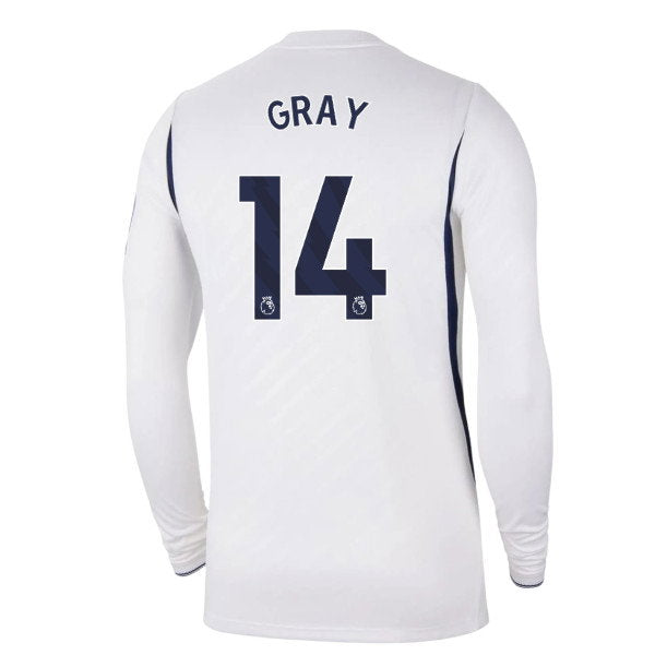 2026-2027 Tottenham Long Sleeve Home Shirt (Gray 14)_0