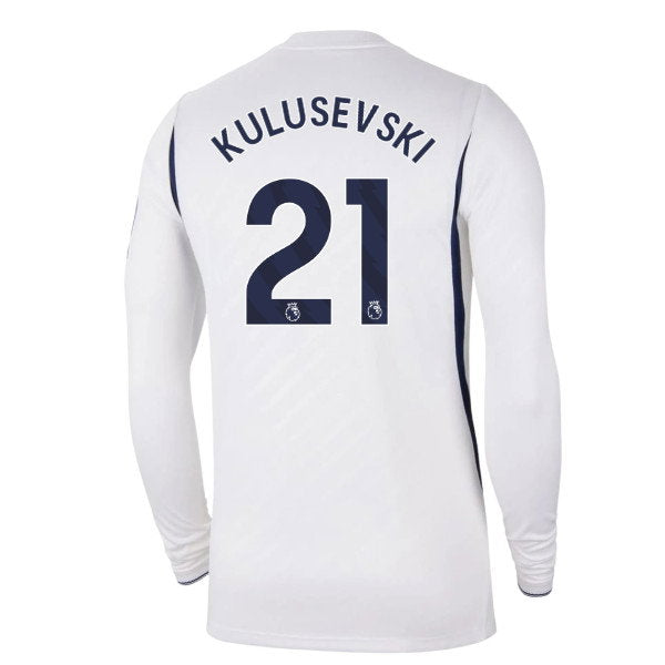 2026-2027 Tottenham Long Sleeve Home Shirt (Kulusevski 21)_0