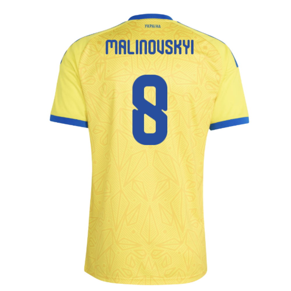 2026-2027 Ukraine Home Shirt (Malinovskyi 8)_0