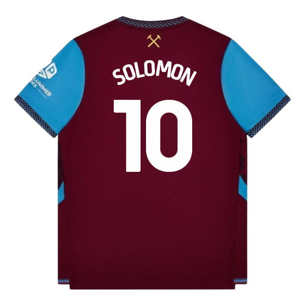 2026-2027 West Ham Authentic Home Shirt (Solomon 10)_0