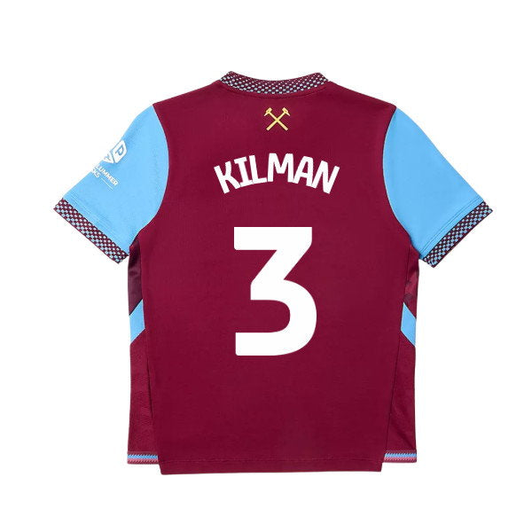2026-2027 West Ham Home Shirt (Kids) (Kilman 3)_0