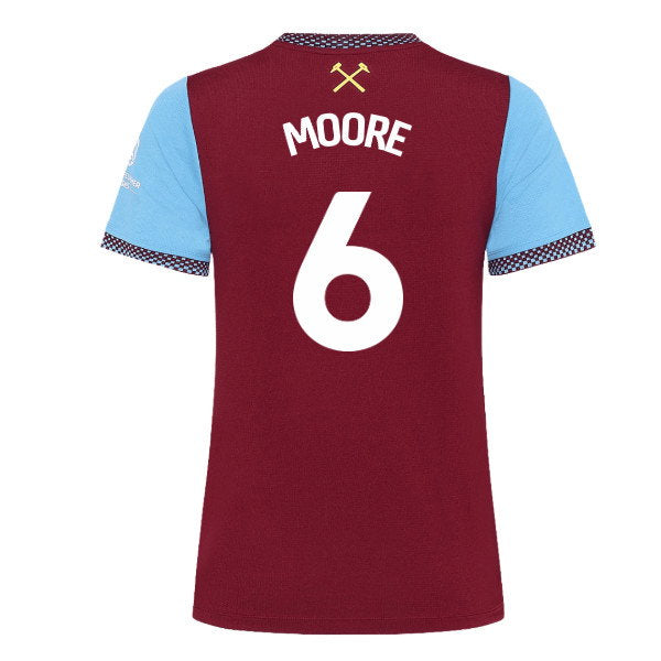 2026-2027 West Ham Home Shirt (Womens) (Moore 6)_0