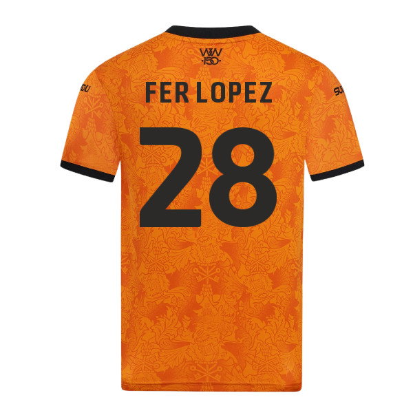 2026-2027 Wolves Home Shirt (Kids) (Fer Lopez 28)_0