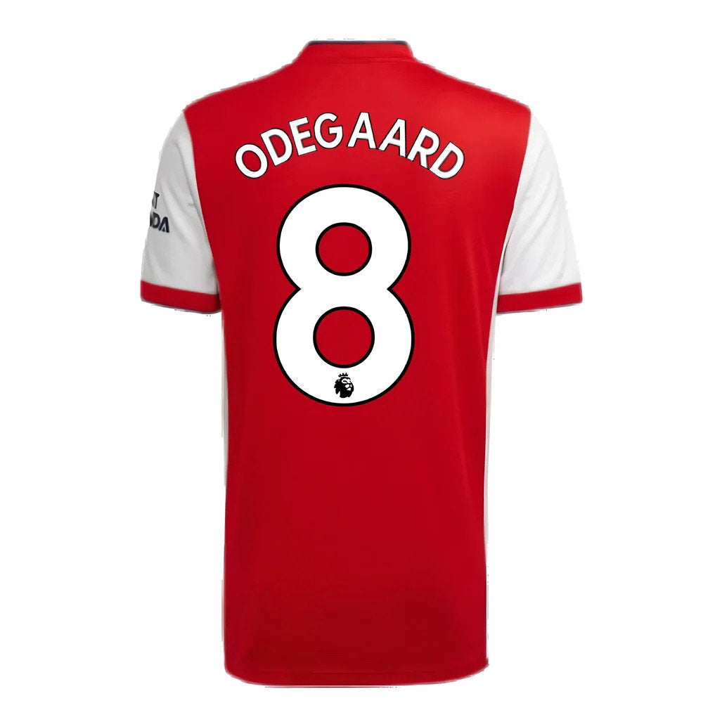 Arsenal 2021-2022 Home Shirt (ODEGAARD 8)_2