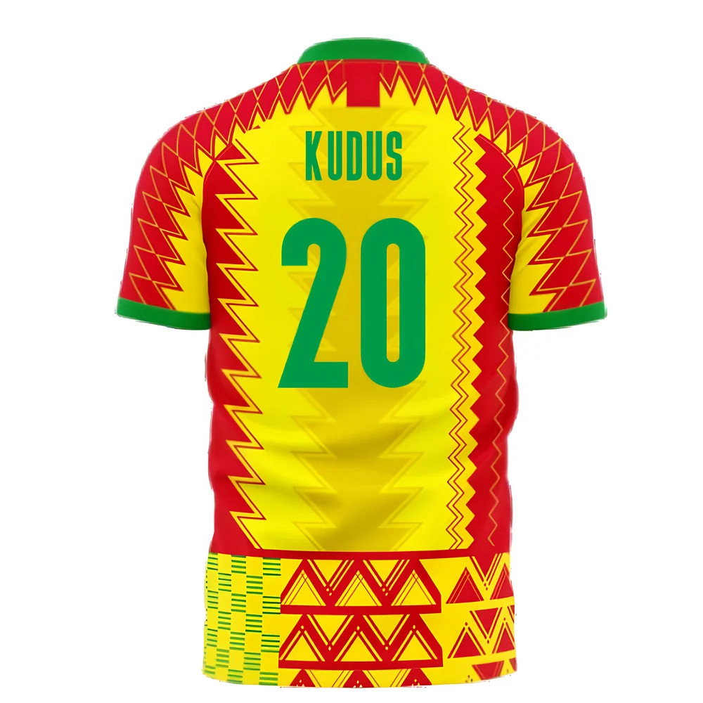Ghana 2022-2023 Home Concept Football Kit (Fans Culture) (KUDUS 20)_2