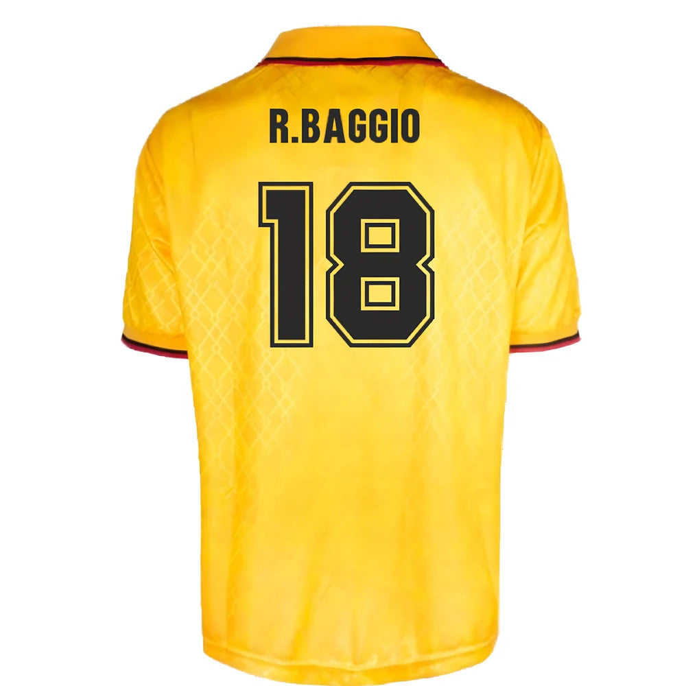 AC Milan 1995-1996 Third Retro Shirt (R.Baggio 18)_2