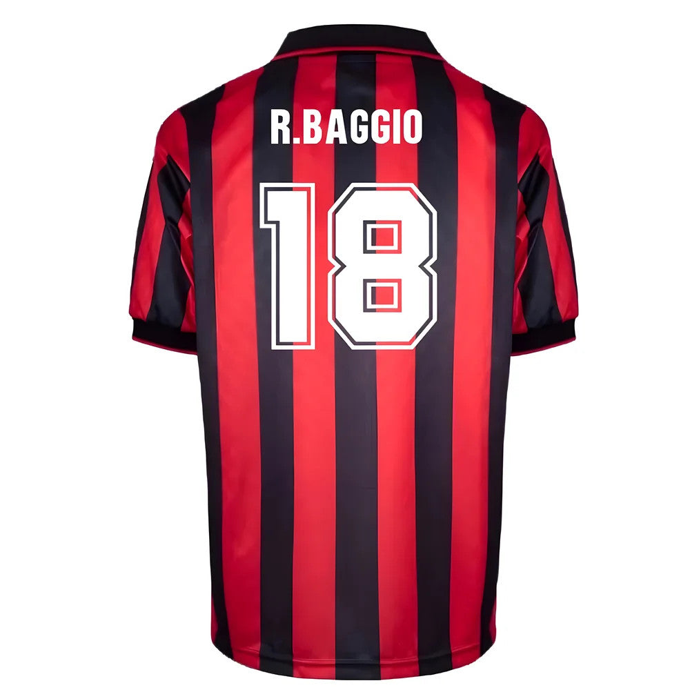 AC Milan 1996 Home Retro Shirt (R.Baggio 18)_2