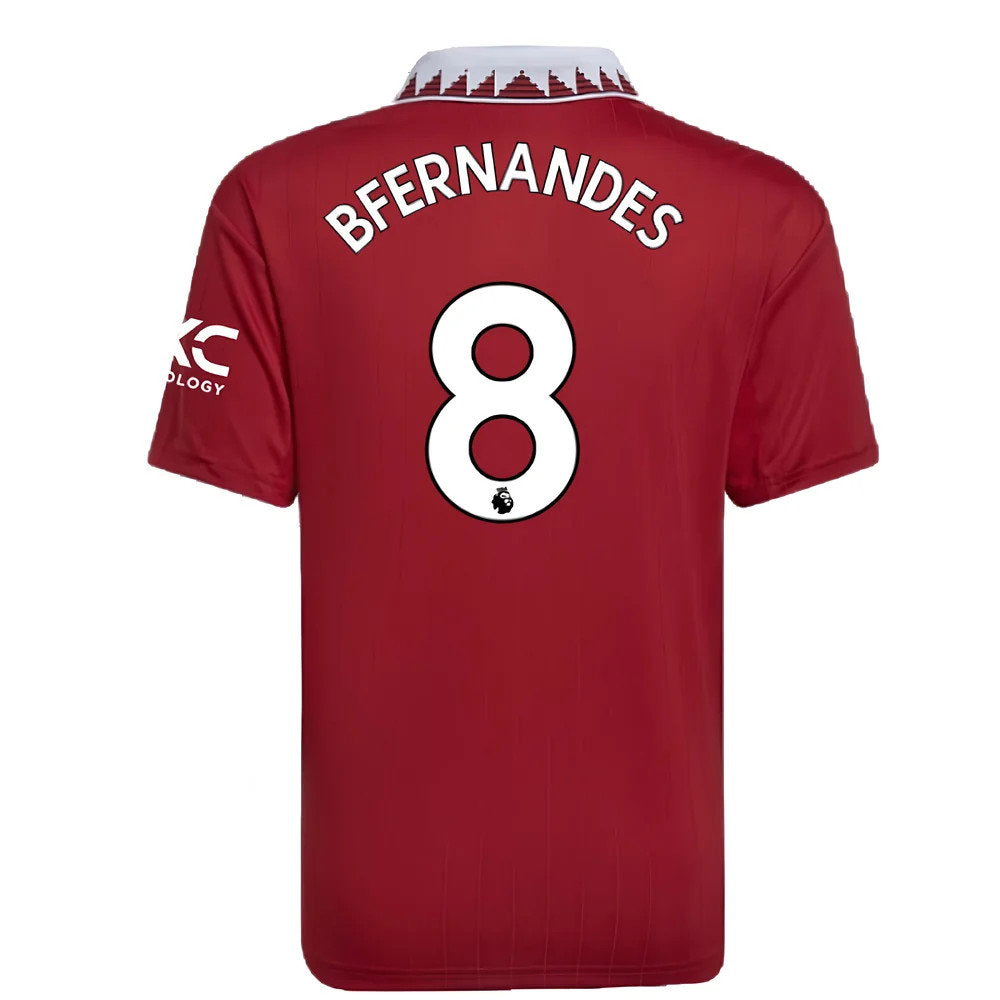 2022-2023 Man Utd Home Shirt (Kids) (B  FERNANDES 8)_2