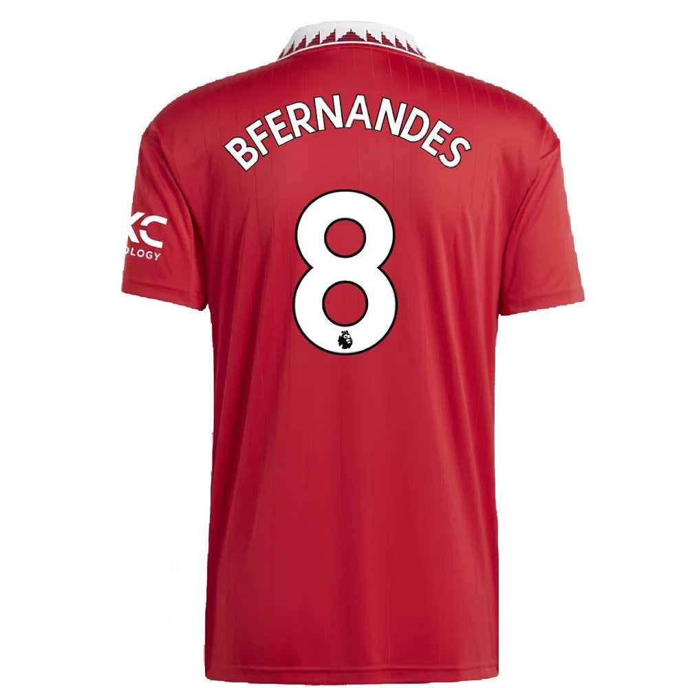 2022-2023 Man Utd Home Shirt (B  FERNANDES 8)_2