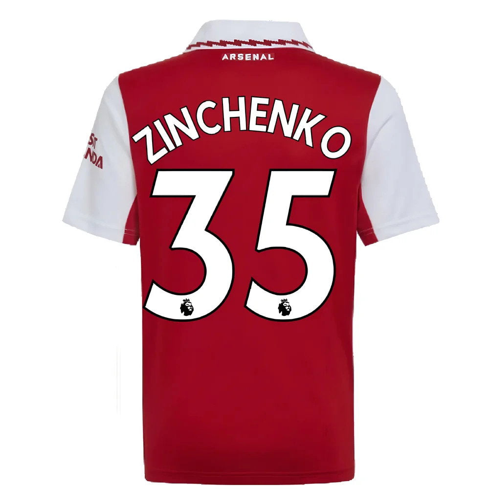 2022-2023 Arsenal Home Shirt (Kids) (ZINCHENKO 35)_2
