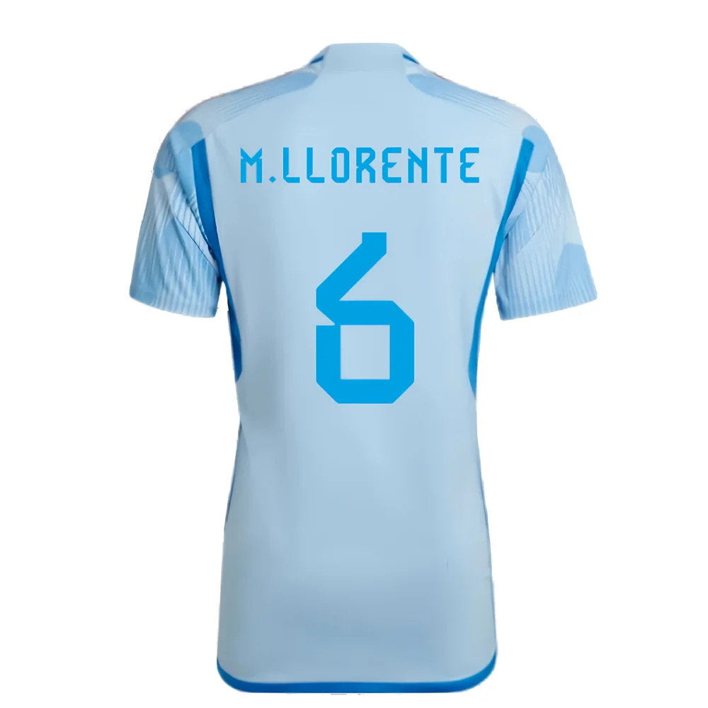 2022-2023 Spain Away Shirt (M.Llorente 6)_2