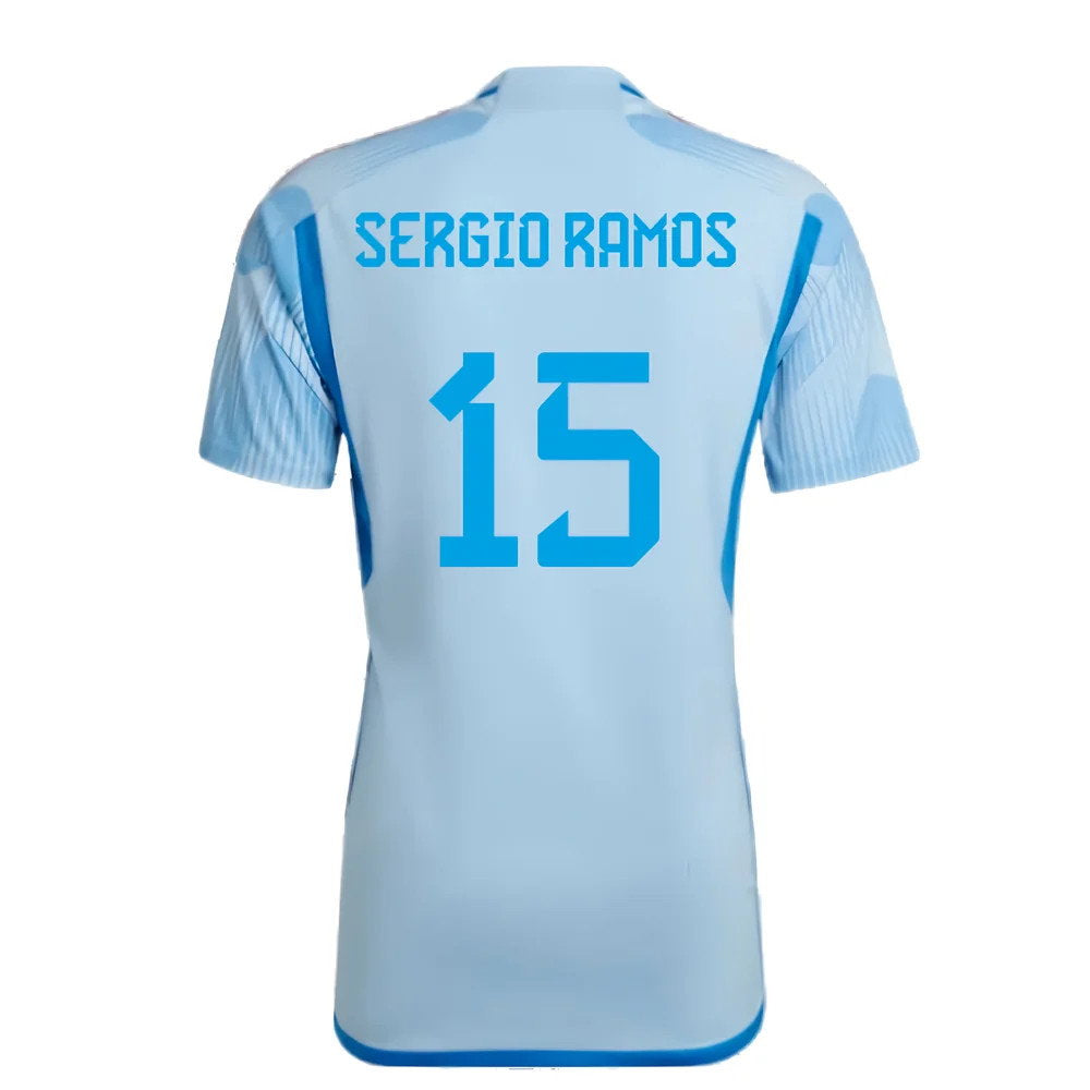 2022-2023 Spain Away Shirt (Sergio Ramos 15)_2