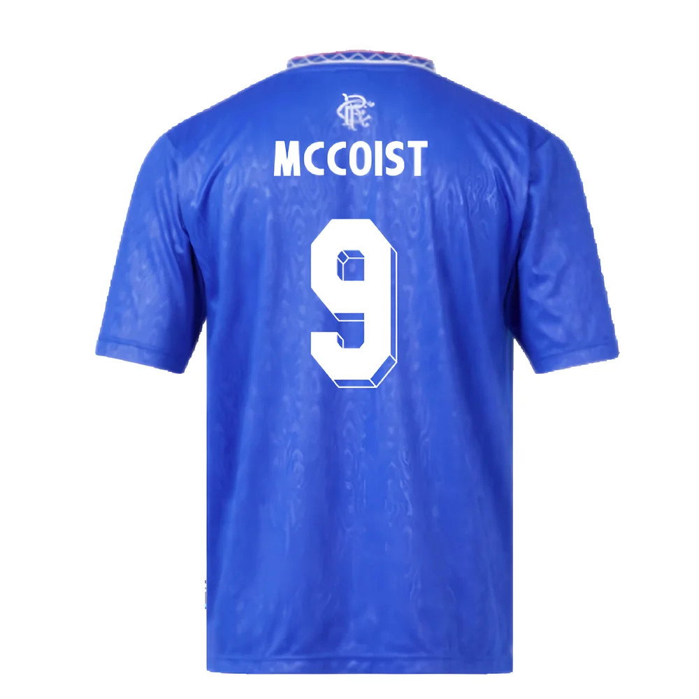 Rangers 1990 Home Retro Football Shirt (McCoist 9)_2