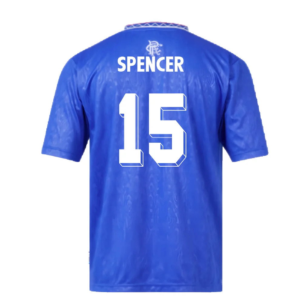 Rangers 1990 Home Retro Football Shirt (Spencer 15)_2