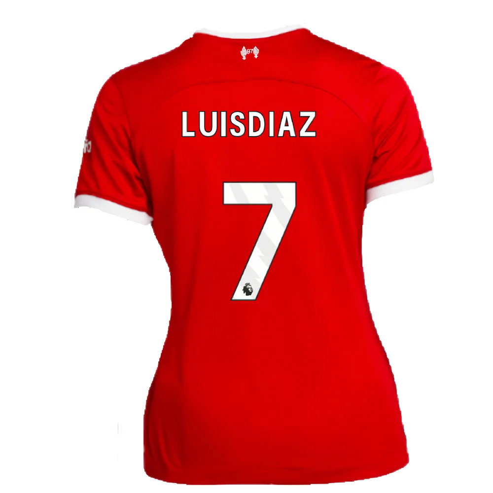 2023-2024 Liverpool Home Shirt (Ladies) (Luis Diaz 7)_2