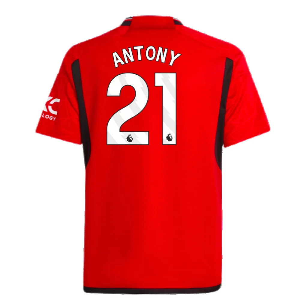 2023-2024 Man Utd Home Shirt (Kids) (Antony 21)_2