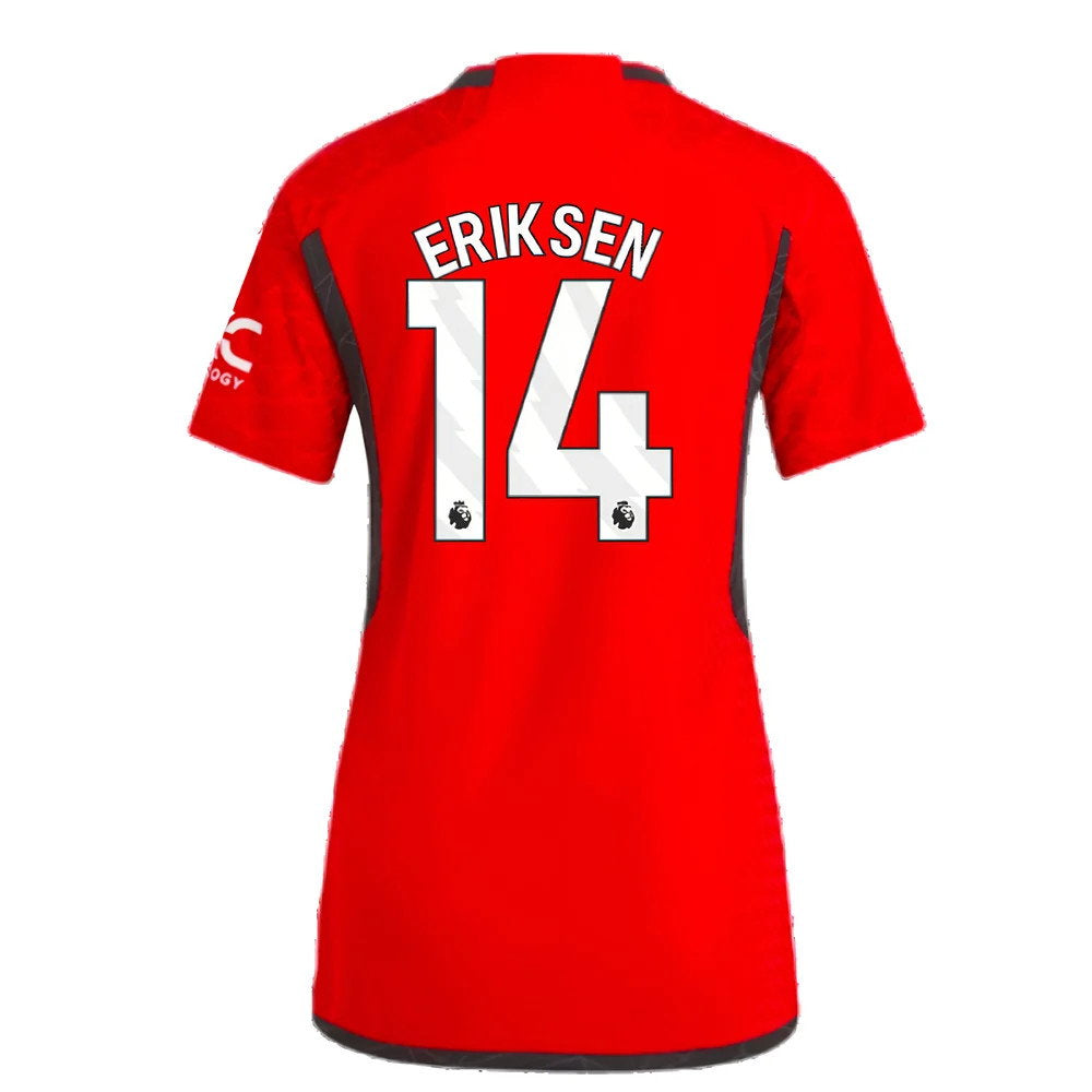 2023-2024 Man Utd Authentic Home Shirt (Ladies) (Eriksen 14)_2