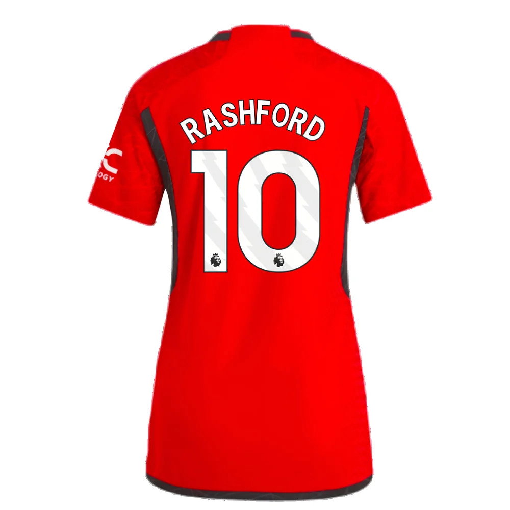 2023-2024 Man Utd Authentic Home Shirt (Ladies) (Rashford 10)_2