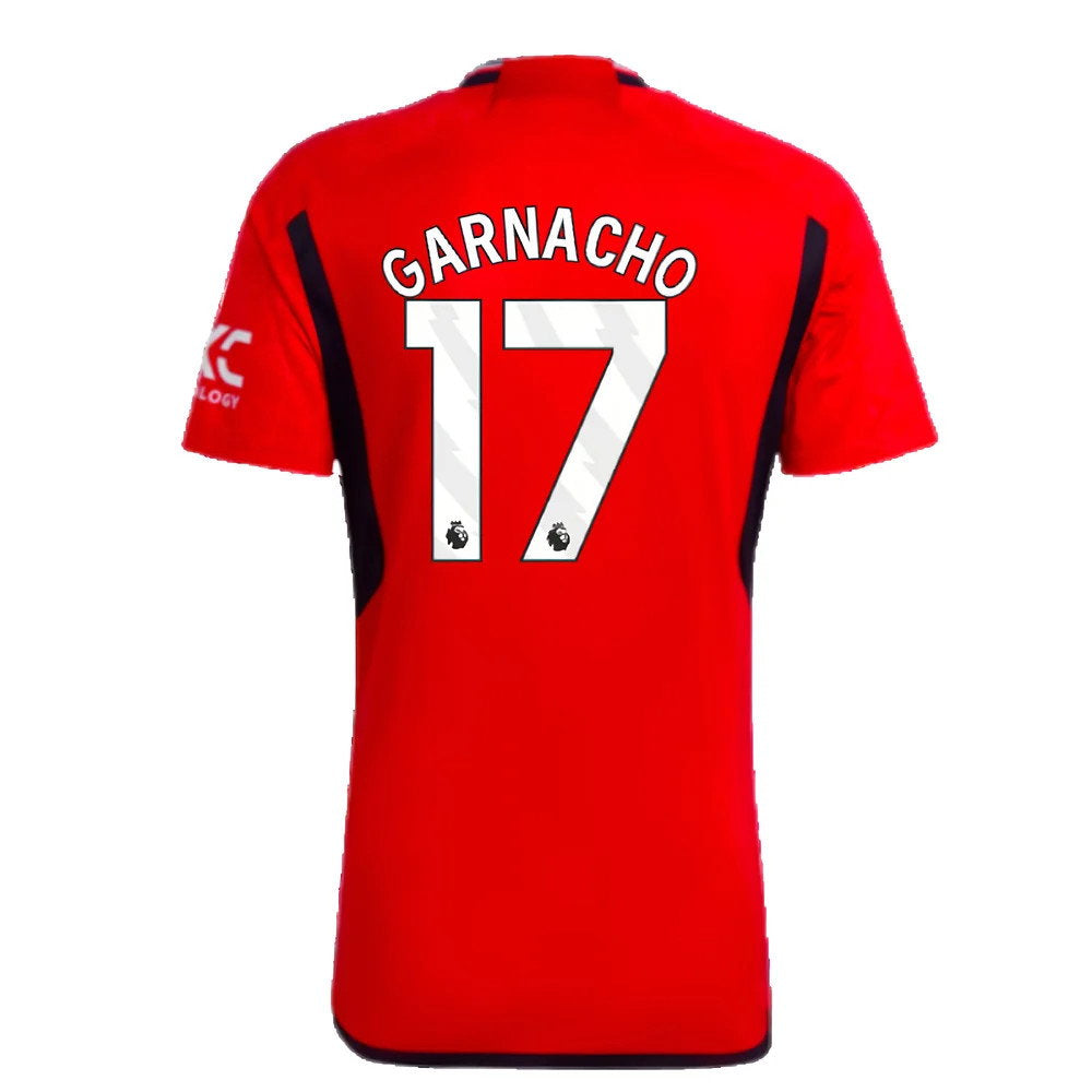 2023-2024 Man Utd Home Shirt (Garnacho 17)_2