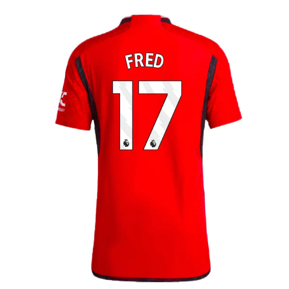 2023-2024 Man Utd Authentic Home Shirt (Fred 17)_2