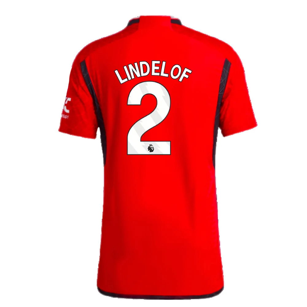 2023-2024 Man Utd Authentic Home Shirt (Lindelof 2)_2