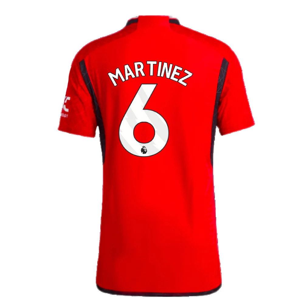 2023-2024 Man Utd Authentic Home Shirt (Martinez 6)_2