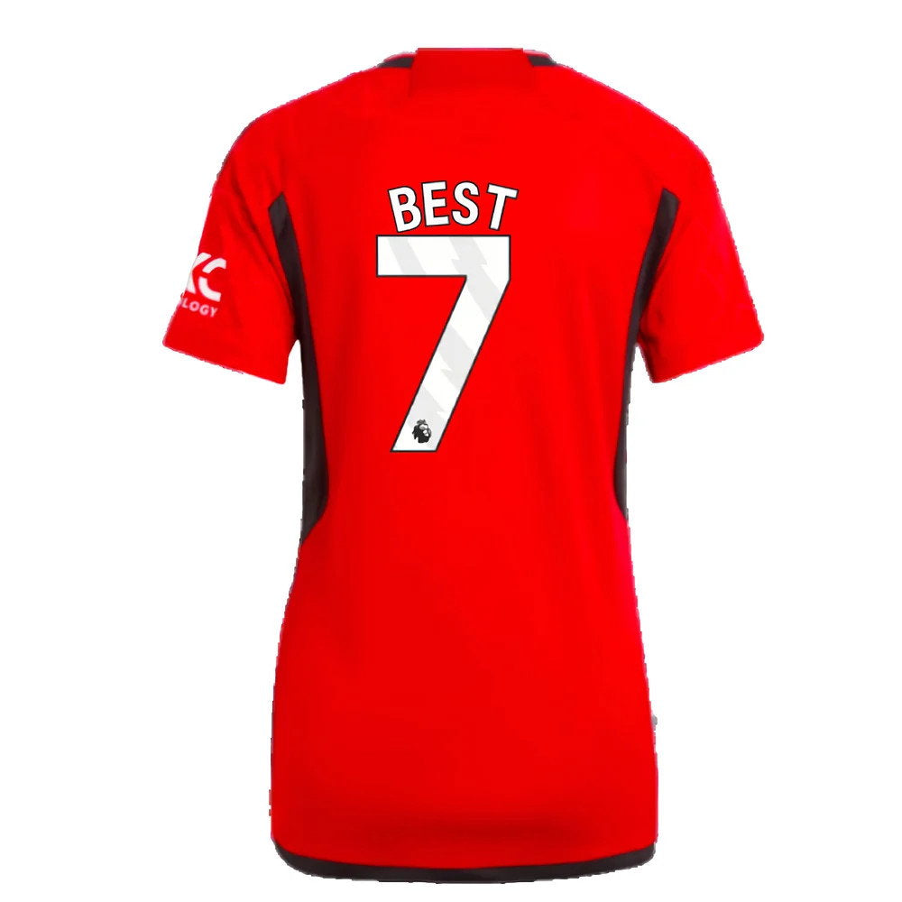 2023-2024 Man Utd Home Shirt (Ladies) (Best 7)_2