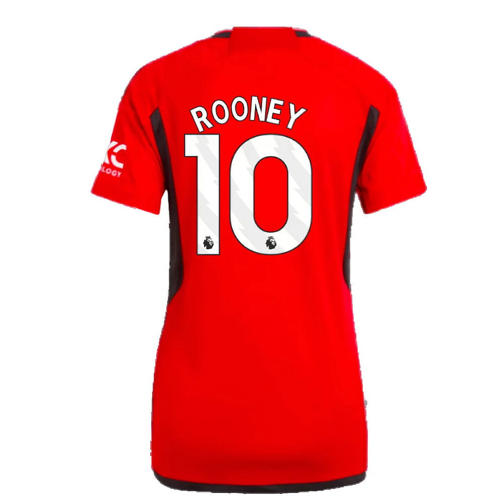 2023-2024 Man Utd Home Shirt (Ladies) (Rooney 10)_2