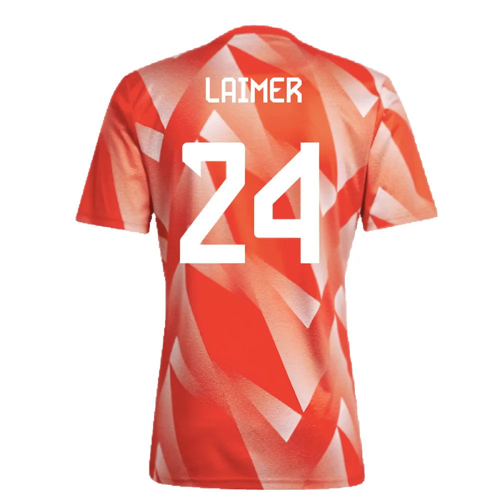 2023-2024 Bayern Munich Pre-Match Shirt (Red) (Laimer 24)_2