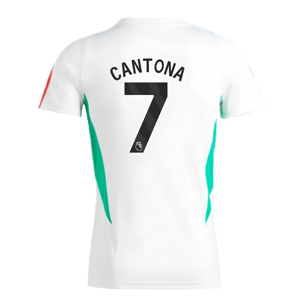 2023-2024 Man Utd Training Jersey (White) - Ladies (Cantona 7)_2
