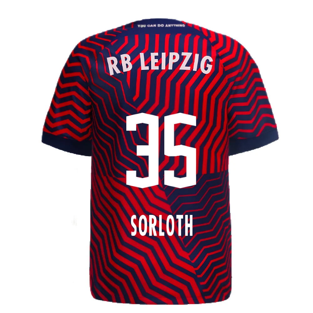 2023-2024 Red Bull Leipzig Away Shirt (Sorloth 35)_2