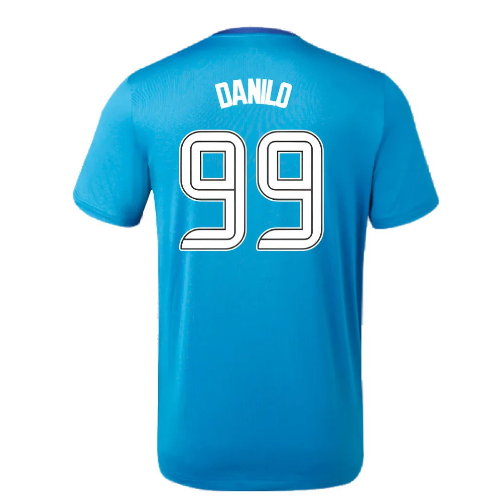 2023-2024 Rangers Players Training Tee (Deep Water) (Danilo 99)_2