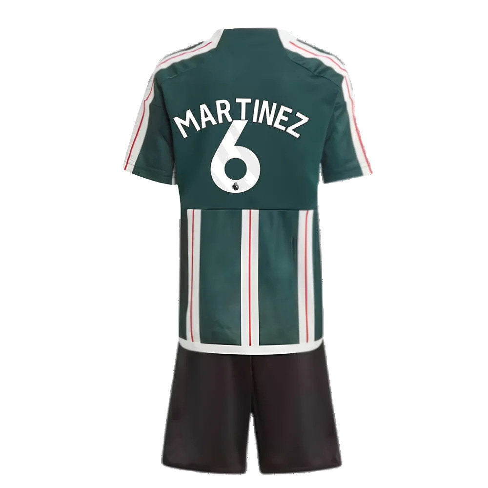 2023-2024 Man Utd Away Mini Kit (Martinez 6)_2