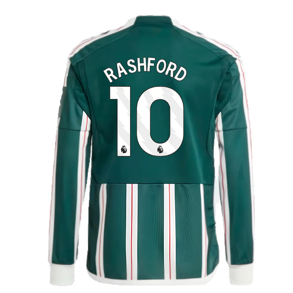 2023-2024 Man Utd Away Long Sleeve Shirt (Kids) (Rashford 10)_2