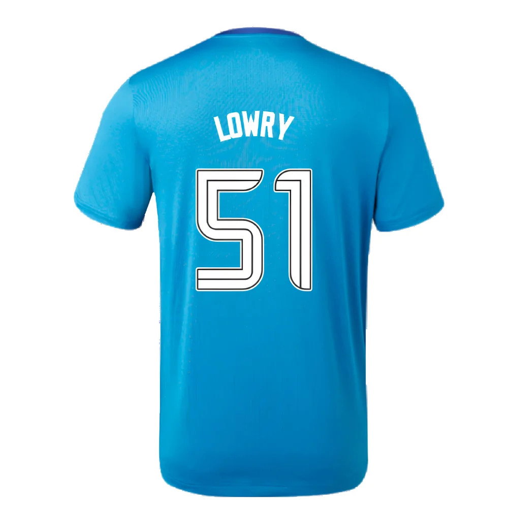 2023-2024 Rangers Players Training Tee (Deep Water) (Lowry 51)_2