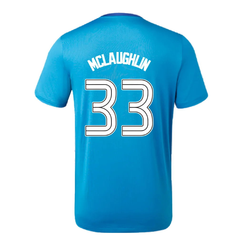 2023-2024 Rangers Players Training Tee (Deep Water) (McLaughlin 33)_2