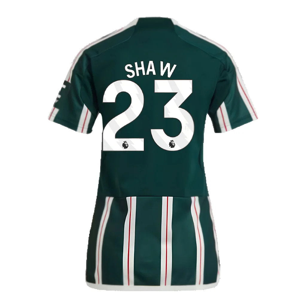 2023-2024 Man Utd Away Shirt (Ladies) (Shaw 23)_2