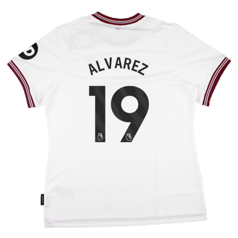 2023-2024 West Ham United Away Shirt (Ladies) (ALVAREZ 19)_2