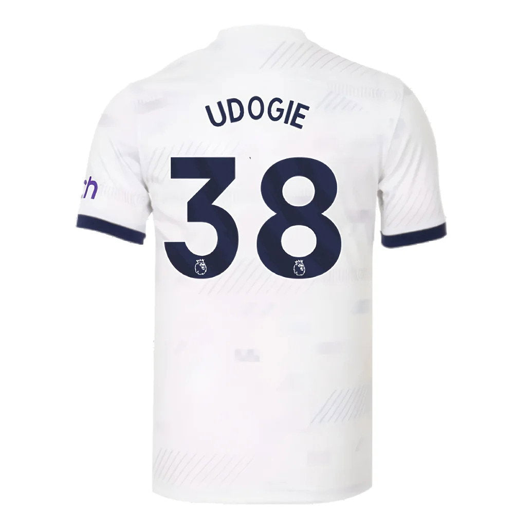 2023-2024 Tottenham Hotspur Home Shirt (Udogie 38)_2