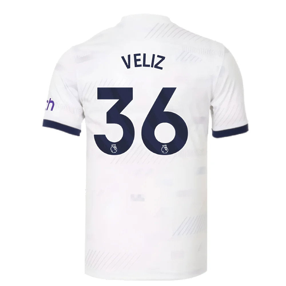 2023-2024 Tottenham Hotspur Home Shirt (Veliz 36)_2