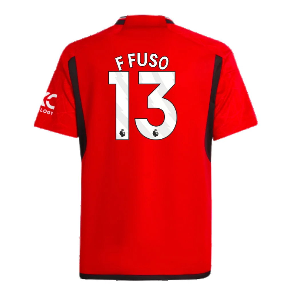 2023-2024 Man Utd Home Shirt (Kids) (F Fuso 13)_2