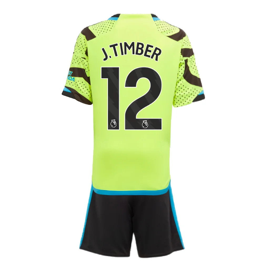 2023-2024 Arsenal Away Mini Kit (J.Timber 12)_2