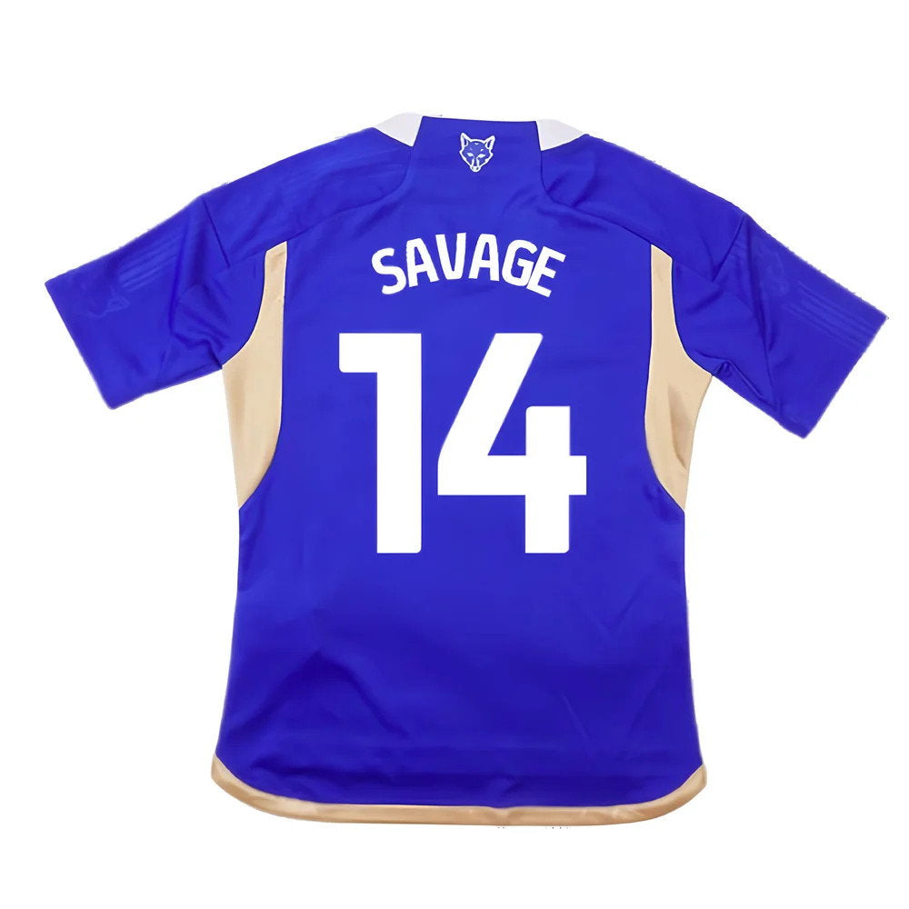 2023-2024 Leicester City Home Shirt (Kids) (Savage 14)_2
