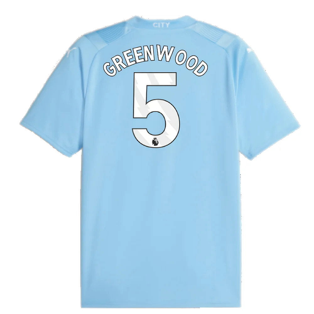 2023-2024 Man City Home Shirt (Greenwood 5)_2