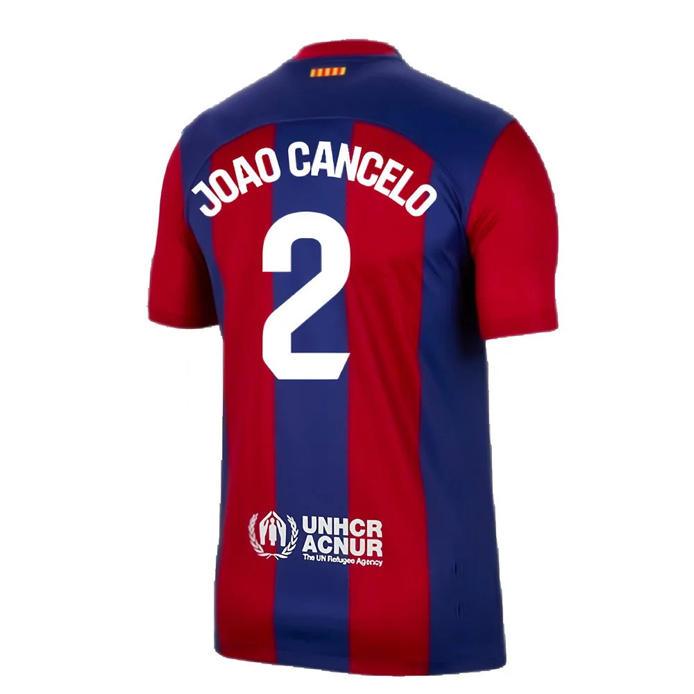 2023-2024 Barcelona Home Shirt (Joao Cancelo 2)_2