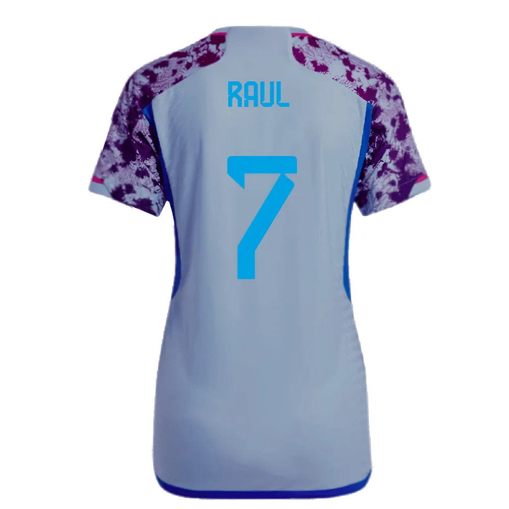 2023-2024 Spain Authentic Away Jersey - Ladies (Raul 7)_2